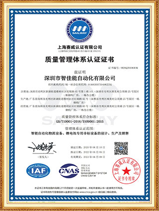 Quality Management System Certification